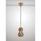 M6698 Sonata Pendant 15cm Round 1 Light Copper