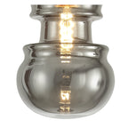 M6697 Sonata Pendant 15cm Round 1 Light Polished Chrome / Graphite