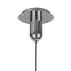 M6691 Sonata Pendant 29cm Round 1 Light Polished Chrome / Graphite