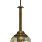 M6696 Sonata Pendant 15cm Round 1 Light Bronze