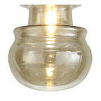 M6696 Sonata Pendant 15cm Round 1 Light Bronze