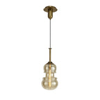 M6693 Sonata Pendant 22cm Round 1 Light Bronze