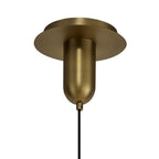 M6693 Sonata Pendant 22cm Round 1 Light Bronze