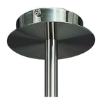 M8003/1 Sphere Semi Flush 3 Light G9 Satin Nickel