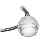 M8003/1 Sphere Semi Flush 3 Light G9 Satin Nickel