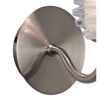 M8001/1 Sphere Wall Lamp Switched 1 Light G9 Satin Nickel