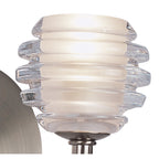 M8001/1 Sphere Wall Lamp Switched 1 Light G9 Satin Nickel