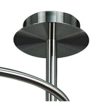 M8004/1 Sphere Semi Flush 4 Light G9 Satin Nickel