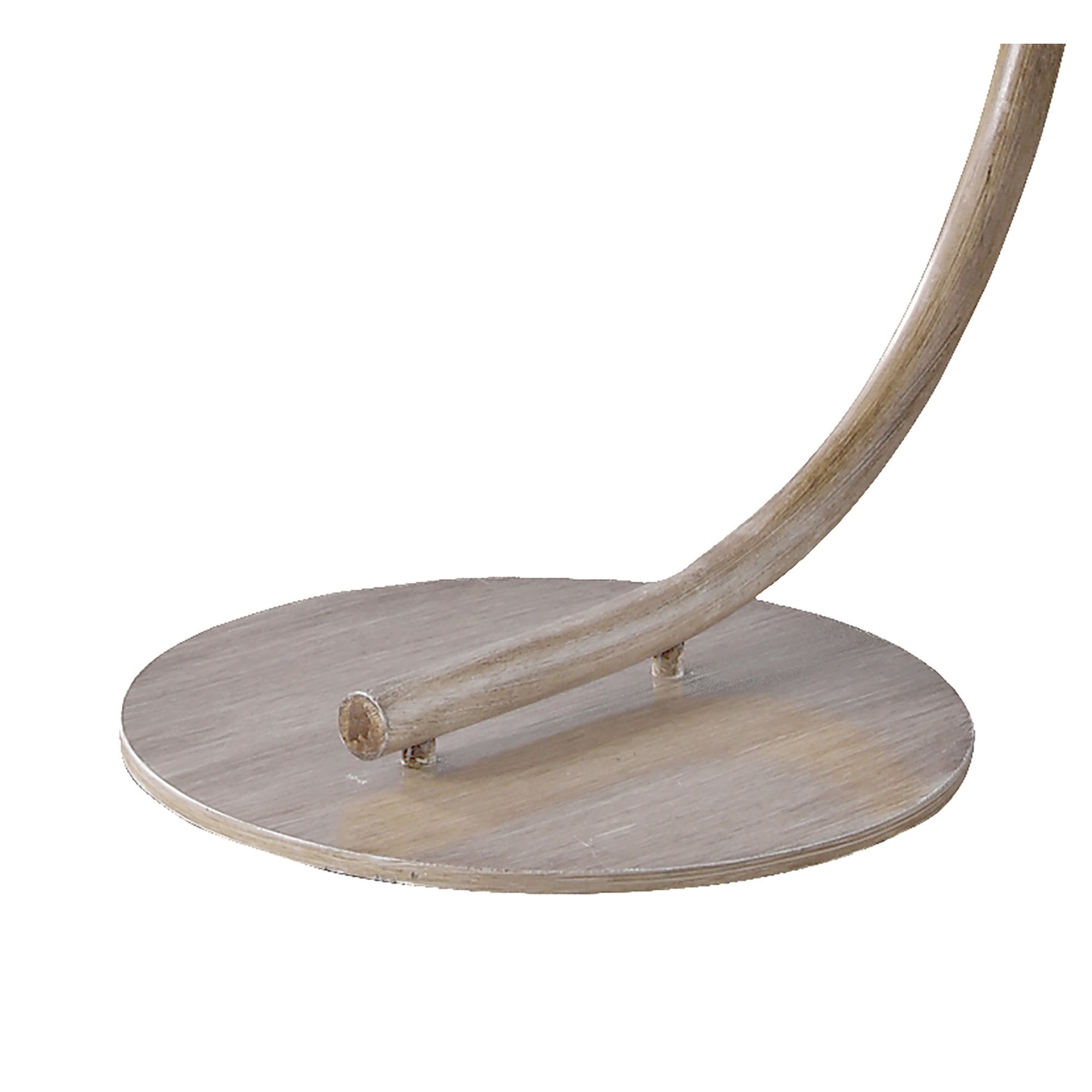 Sabina Floor  Lamp 182cm 1 Light Imitation Wood Linen Shade