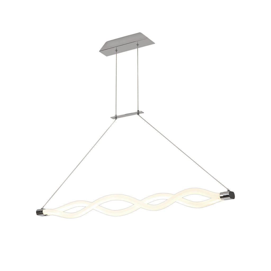 M6612 Sahara II Linear Pendant 40W LED Chrome