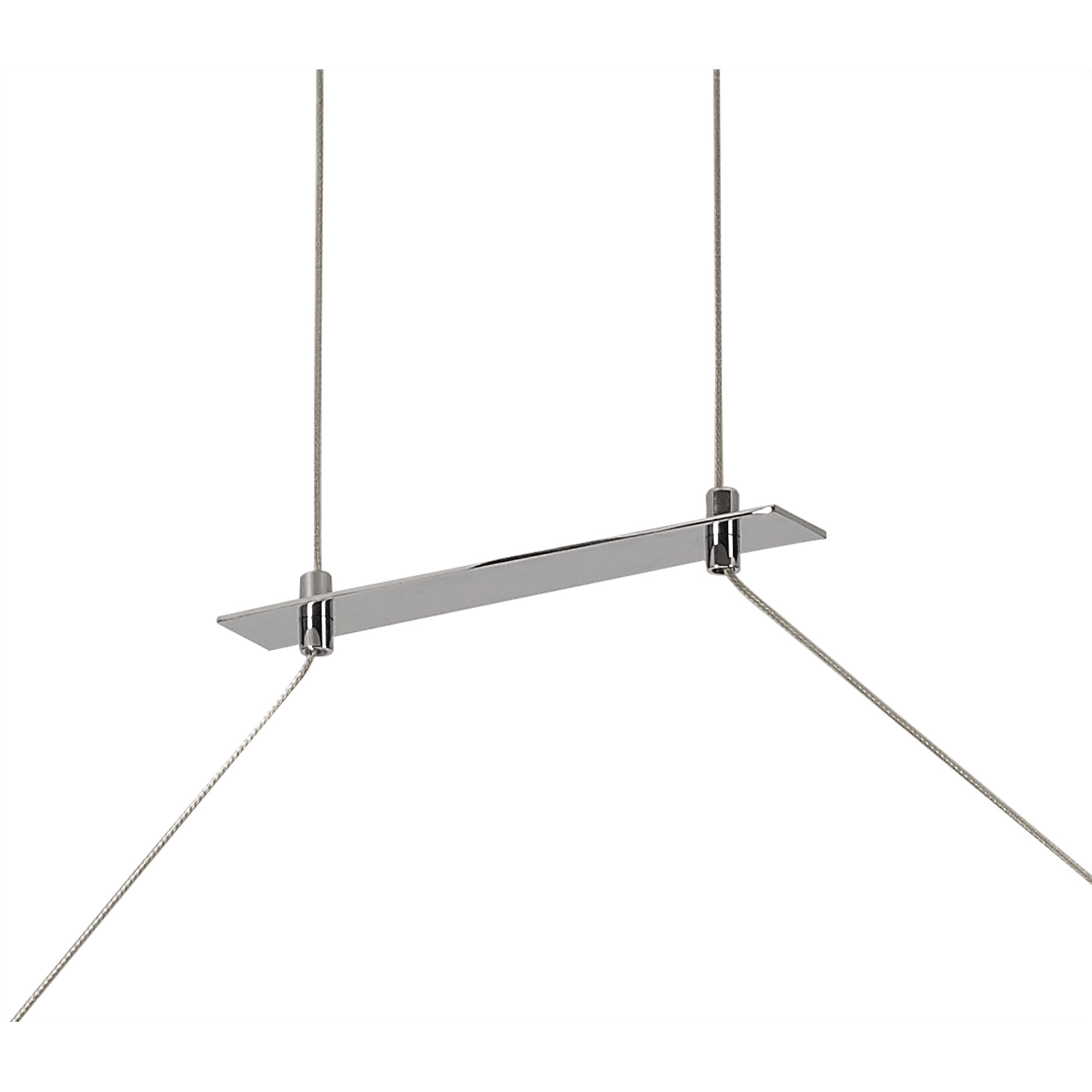 M6612 Sahara II Linear Pendant 40W LED Chrome