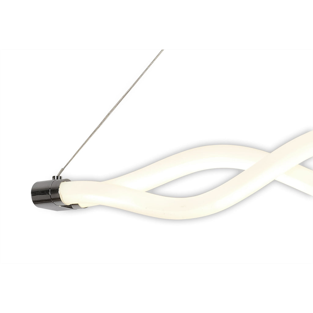 M6612 Sahara II Linear Pendant 40W LED Chrome