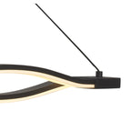 M5400 Sahara Brown Oxide Linear Pendant 36W LED Brown Oxide White Acrylic