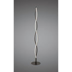 M5401 Sahara Brown Oxide Floor Lamp 21W LED Dimmable Brown Oxide/White Acrylic