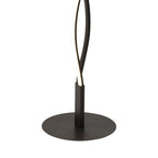 M5401 Sahara Brown Oxide Floor Lamp 21W LED Dimmable Brown Oxide/White Acrylic