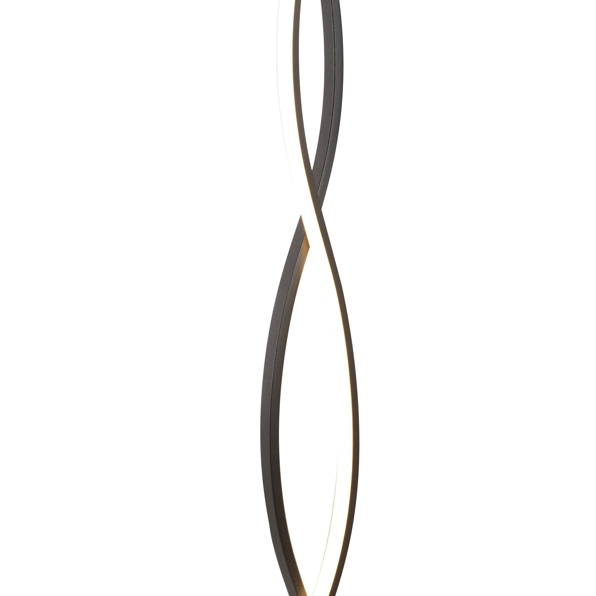 M5401 Sahara Brown Oxide Floor Lamp 21W LED Dimmable Brown Oxide/White Acrylic