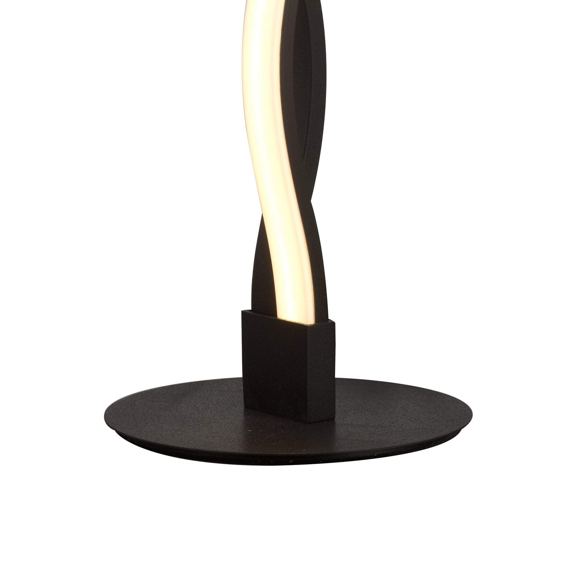 M5402 Sahara Brown Oxide Table Lamp 6W Brown Oxide/White Acrylic