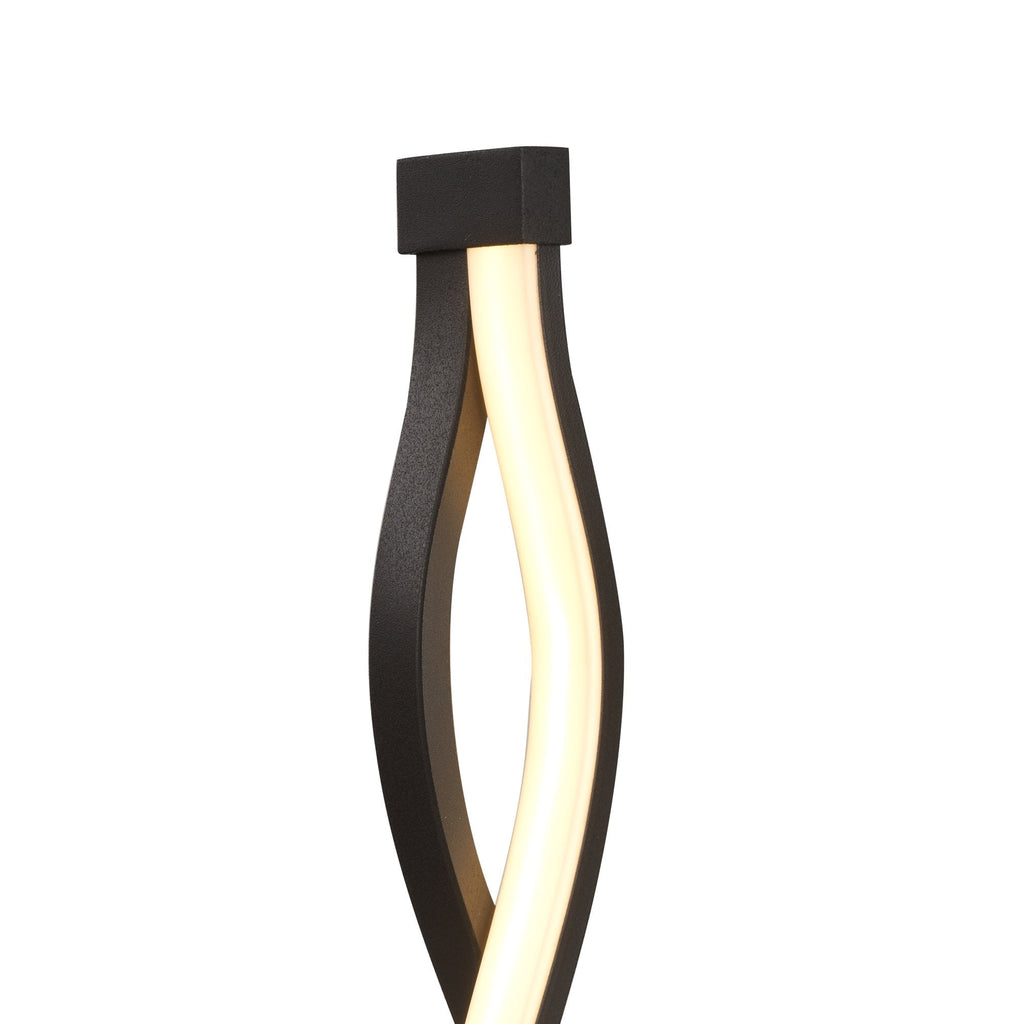 M5402 Sahara Brown Oxide Table Lamp 6W Brown Oxide/White Acrylic