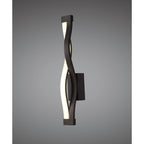 M5403 Sahara Brown Oxide Wall Light 6W LED Brown Oxide/White Acrylic