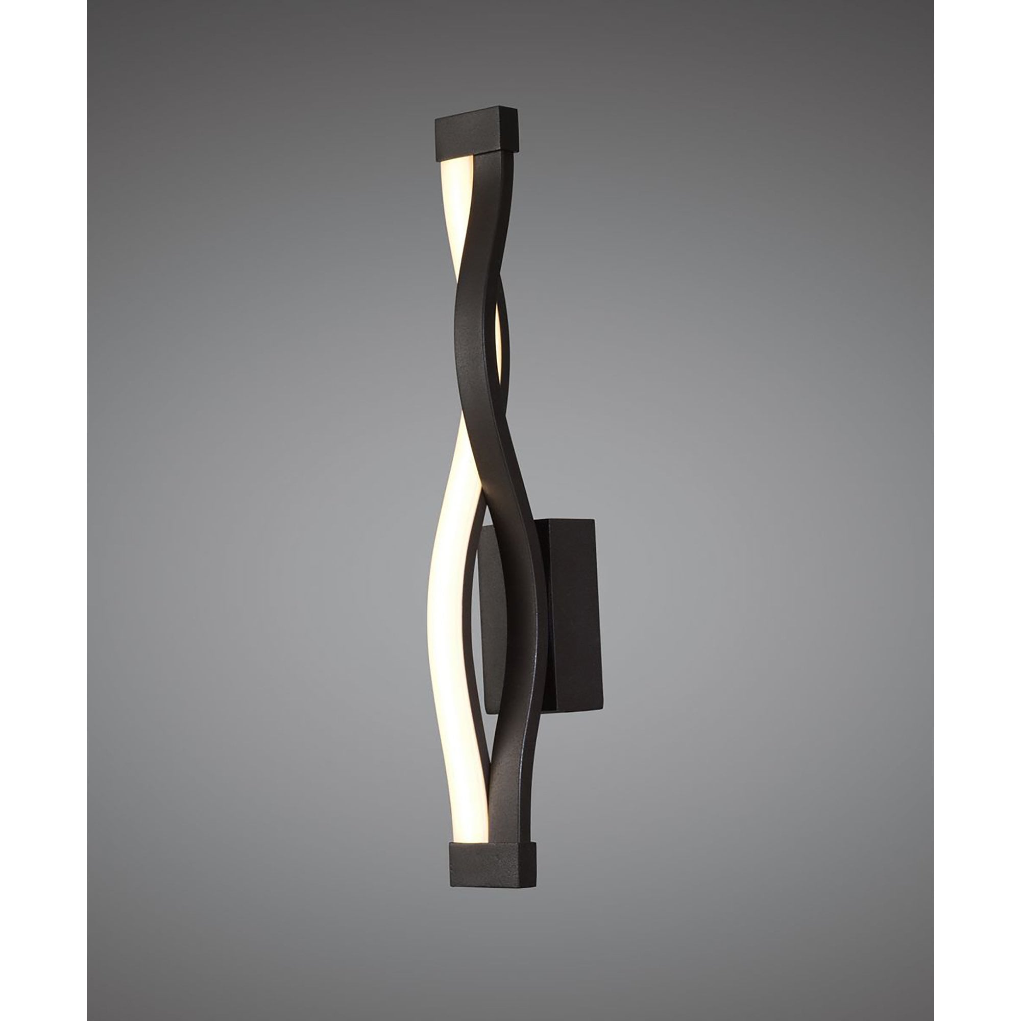 M5403 Sahara Brown Oxide Wall Light 6W LED Brown Oxide/White Acrylic