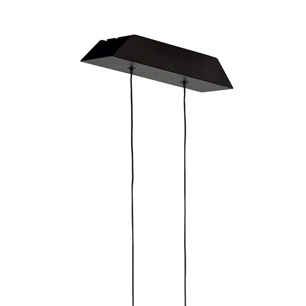 M5817 Sahara Linear Pendant 36W LED Dimmable Frosted Acrylic Brown Oxide