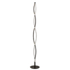 M5802 Sahara XL Floor Lamp 28W LED Dimmable Frosted Acrylic/Brown Oxide