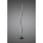 M5802 Sahara XL Floor Lamp 28W LED Dimmable Frosted Acrylic/Brown Oxide
