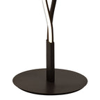 M5802 Sahara XL Floor Lamp 28W LED Dimmable Frosted Acrylic/Brown Oxide