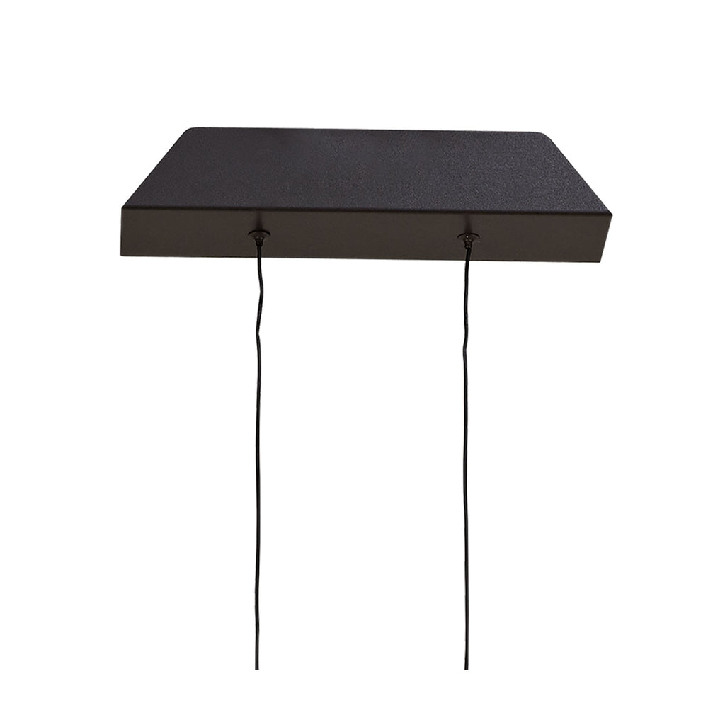 M5818 Sahara XL Linear Pendant 42W LED Dimmable Frosted Acrylic Brown Oxide