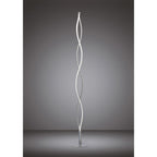 M4861 Sahara Floor Lamp 21W LED Silver/Frosted Acrylic/Polished Chrome