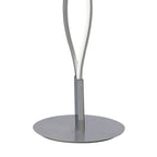 M4861 Sahara Floor Lamp 21W LED Silver/Frosted Acrylic/Polished Chrome