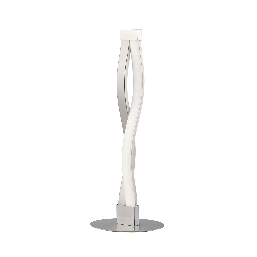 M4862 Sahara Table Lamp 6W LED Silver/Frosted Acrylic/Polished Chrome