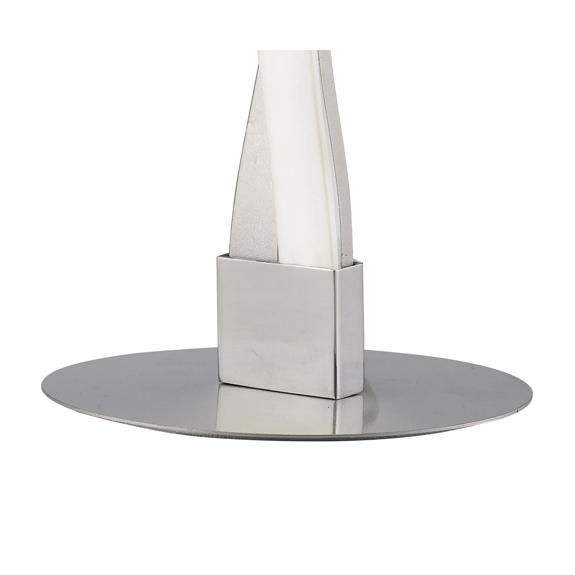 M4862 Sahara Table Lamp 6W LED Silver/Frosted Acrylic/Polished Chrome