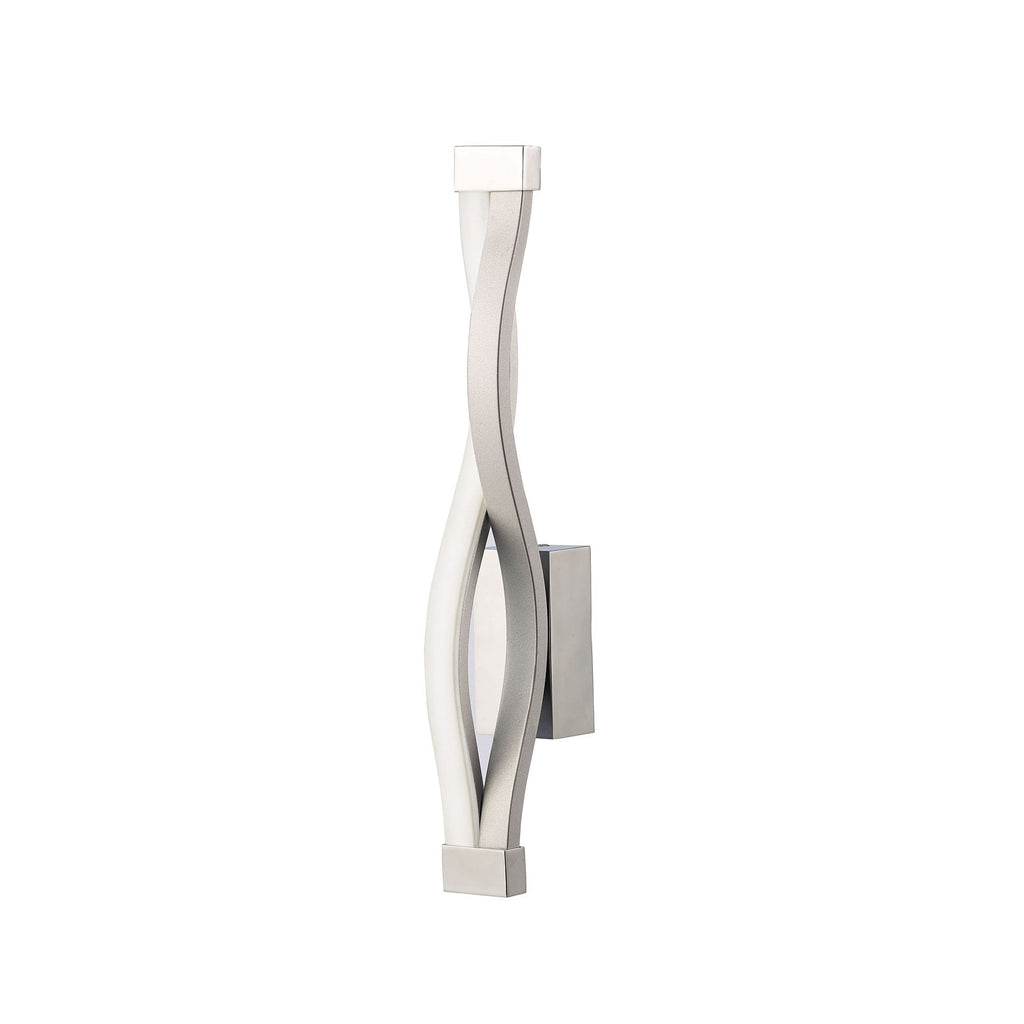 M4863 Sahara Wall Lamp 6W LED Silver/Frosted Acrylic/Polished Chrome