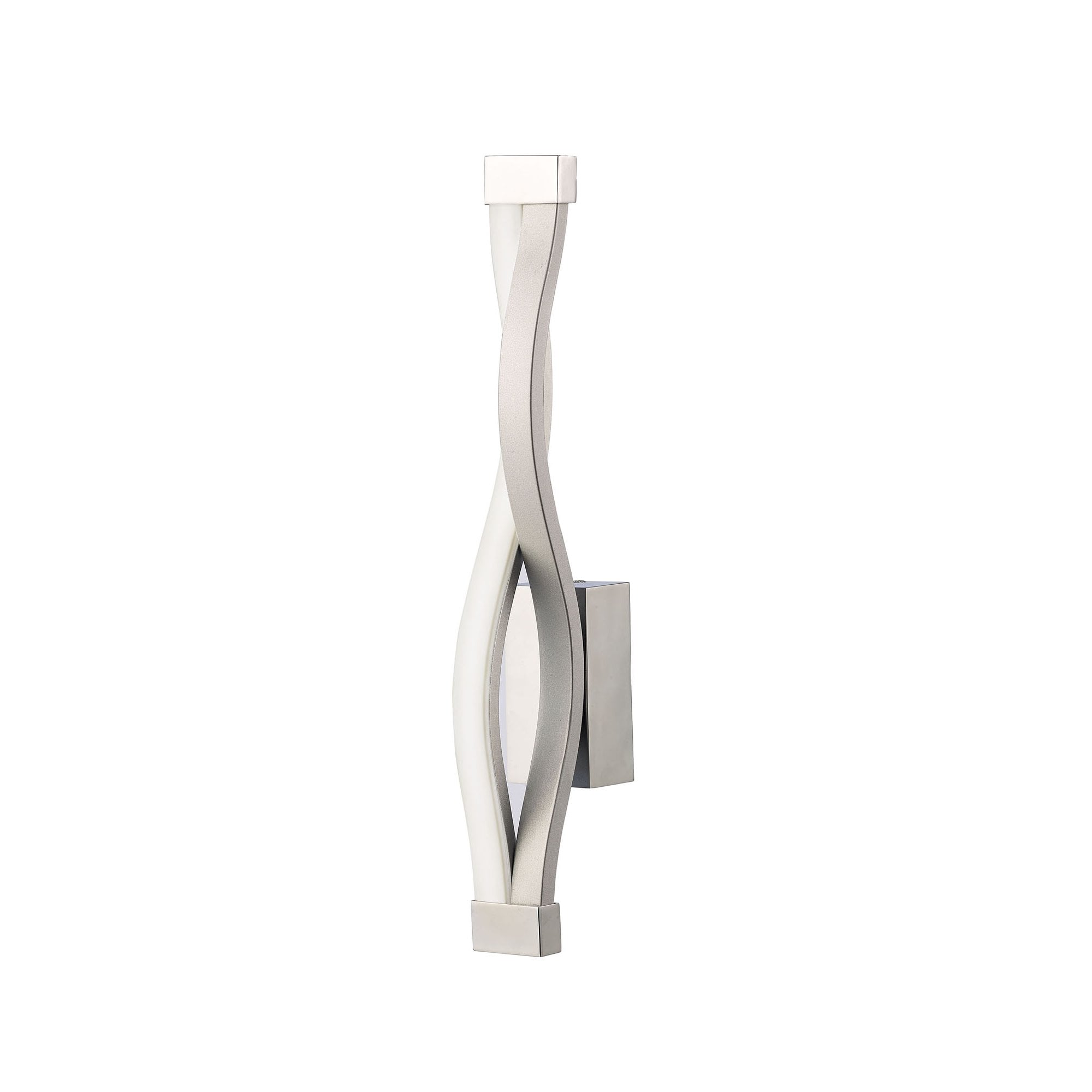 M4863 Sahara Wall Lamp 6W LED Silver/Frosted Acrylic/Polished Chrome