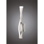 M4863 Sahara Wall Lamp 6W LED Silver/Frosted Acrylic/Polished Chrome