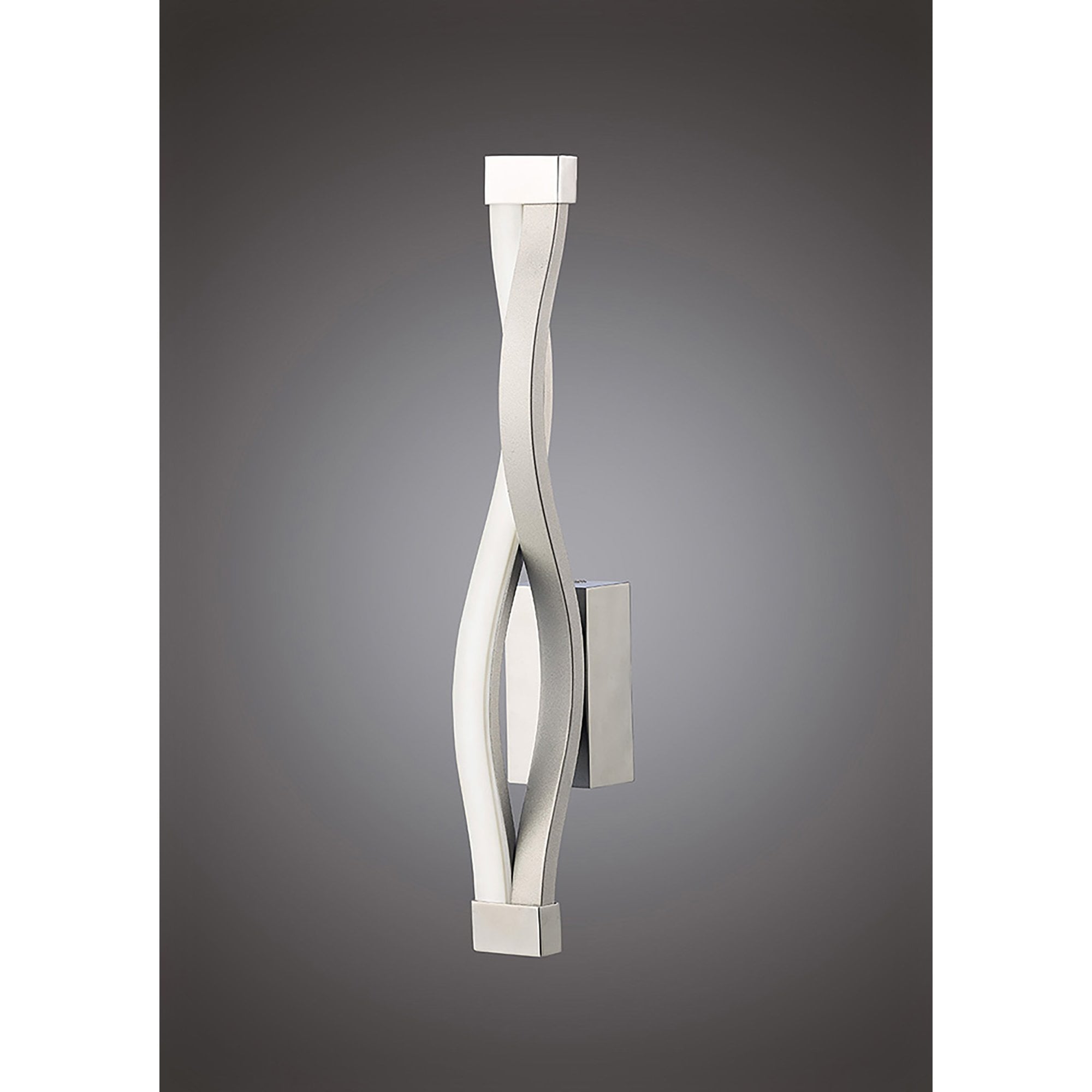 M4863 Sahara Wall Lamp 6W LED Silver/Frosted Acrylic/Polished Chrome