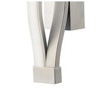 M4863 Sahara Wall Lamp 6W LED Silver/Frosted Acrylic/Polished Chrome