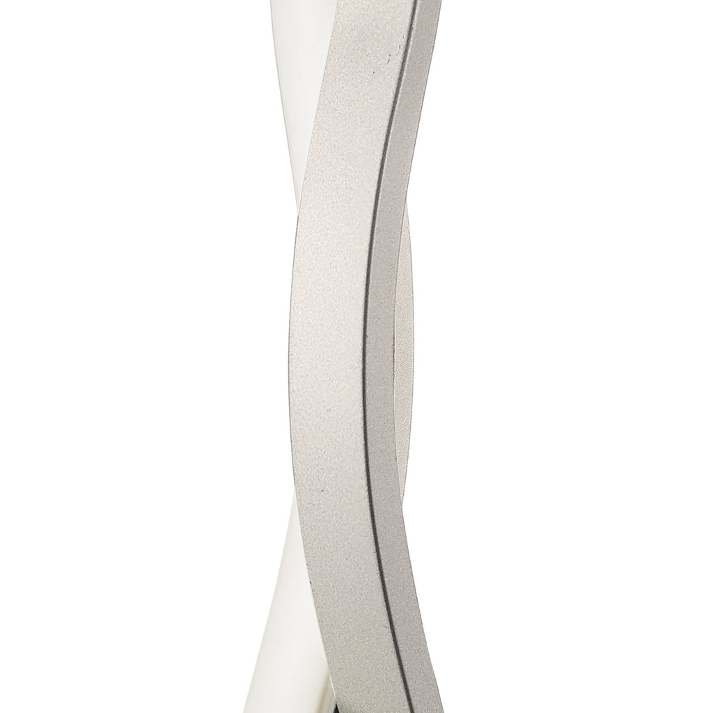 M4863 Sahara Wall Lamp 6W LED Silver/Frosted Acrylic/Polished Chrome