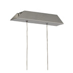 M4865 Sahara XL Linear Pendant 42W LED Silver Frosted Acrylic Polished Chrome