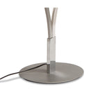 M4866 Sahara XL Floor Lamp 28W LED Dimmable Silver/Frosted Acrylic/Polished Chrome