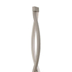 M4866 Sahara XL Floor Lamp 28W LED Dimmable Silver/Frosted Acrylic/Polished Chrome