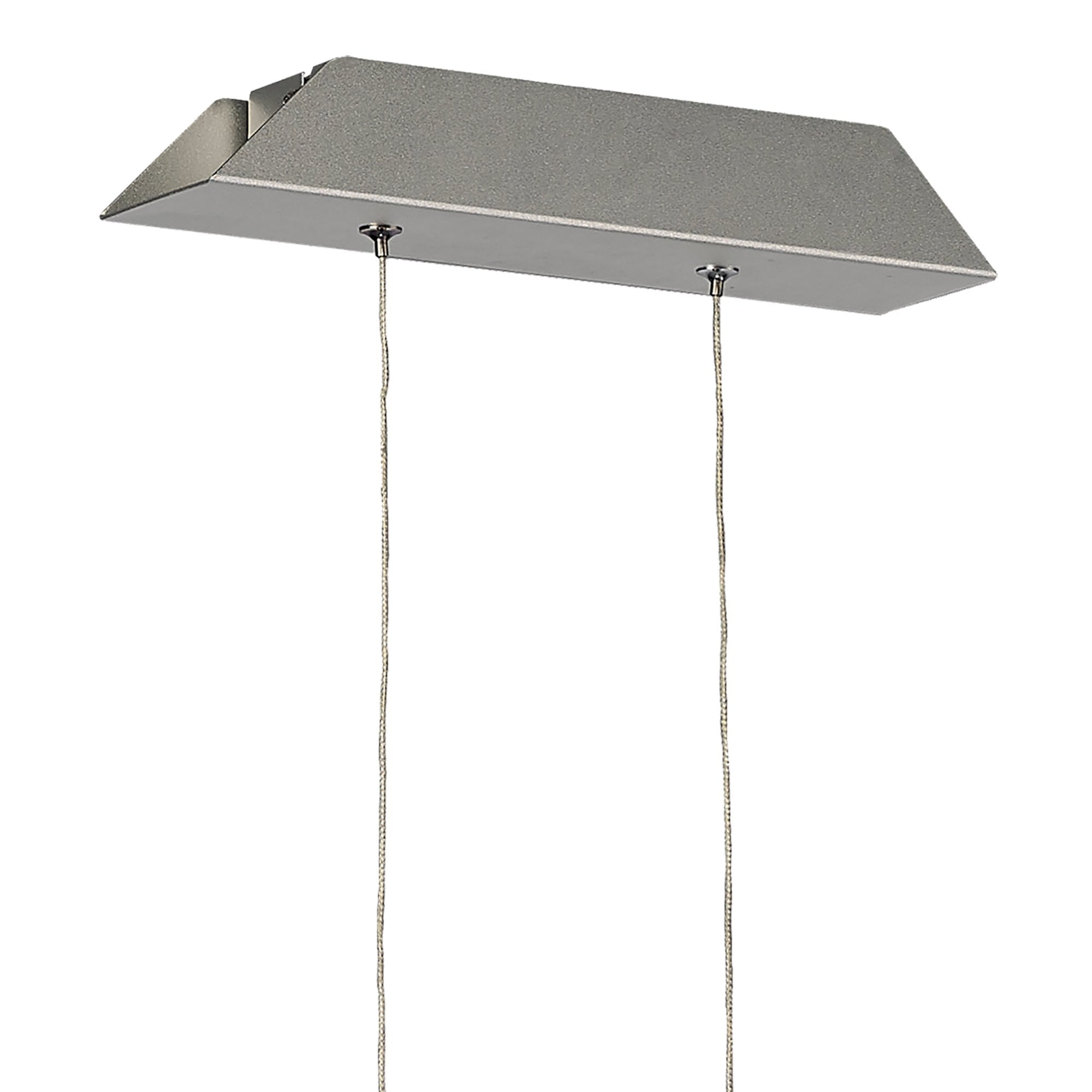 M5815 Sahara XL Linear Pendant 42W LED Dimmable Silver Frosted Acrylic Polished Chrome