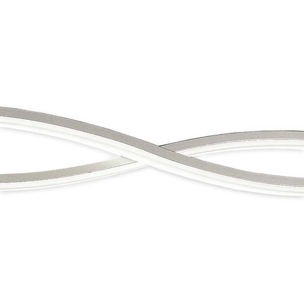 M5815 Sahara XL Linear Pendant 42W LED Dimmable Silver Frosted Acrylic Polished Chrome
