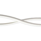 M5815 Sahara XL Linear Pendant 42W LED Dimmable Silver Frosted Acrylic Polished Chrome