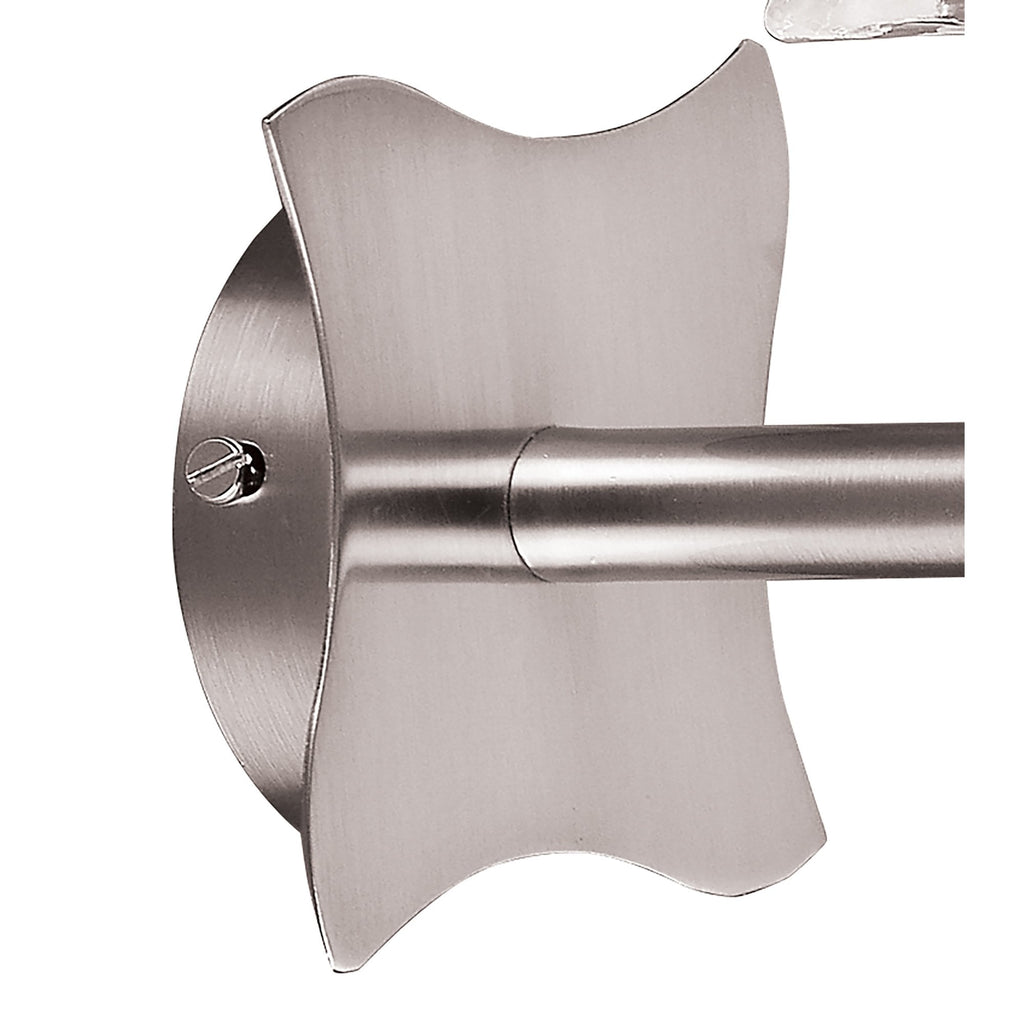 M3021/S Salomon Wall Lamp Switched 1 Light G9 Satin Nickel