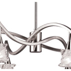 M3030 Salomon Telescopic Lamp 6 Light G9 Satin Nickel