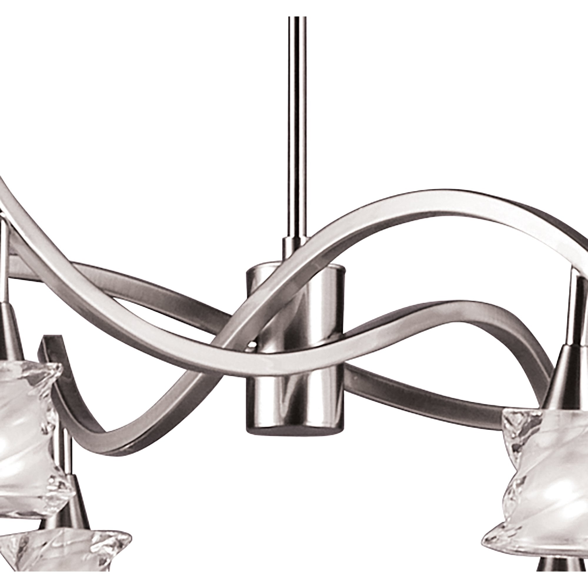 M3030 Salomon Telescopic Lamp 6 Light G9 Satin Nickel