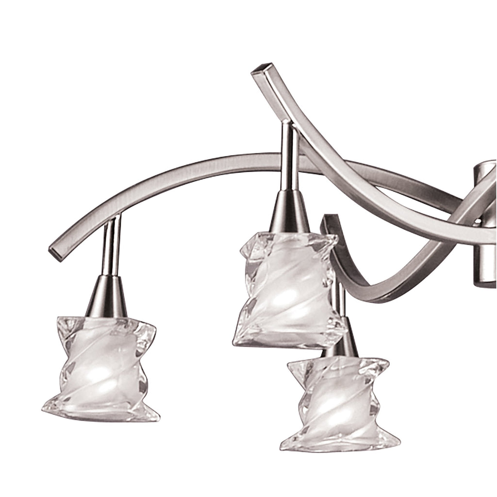 M3030 Salomon Telescopic Lamp 6 Light G9 Satin Nickel
