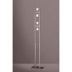 M3034 Salomon Floor Lamp 4 Light G9 Satin Nickel